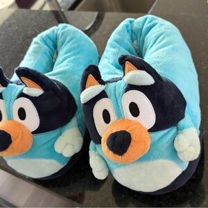 H&M Teal Blue Plush Animal Kids One-Piece Footies